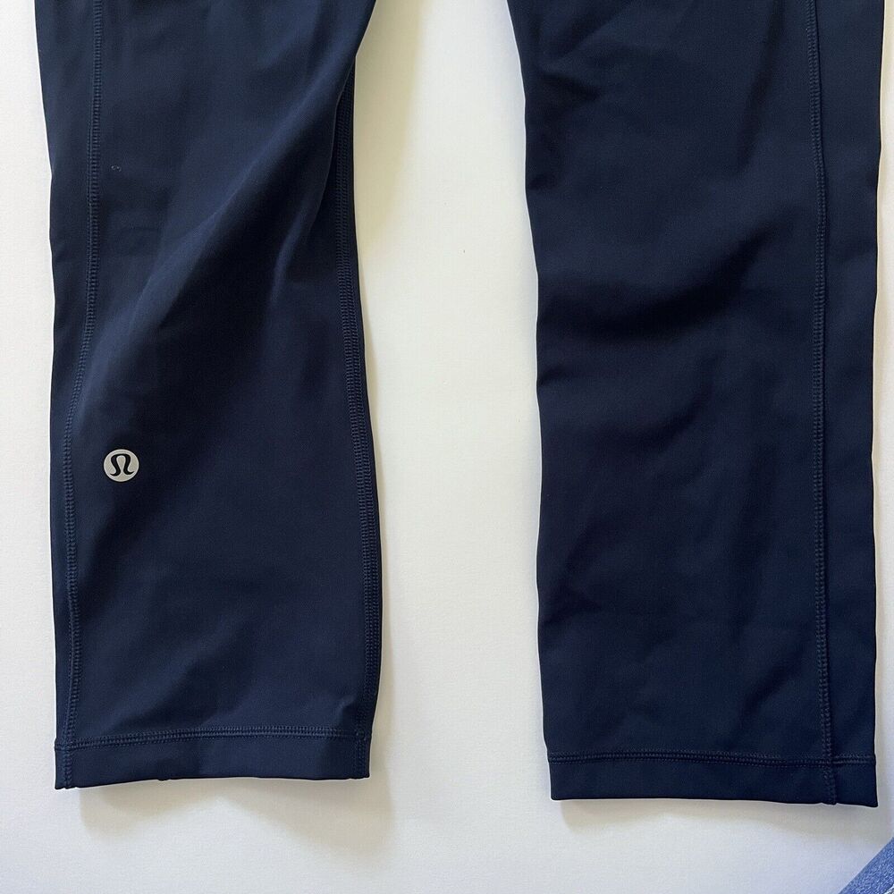 Lululemon Size 4 Speed Up Crop 21" Leggings Midnight Navy - Picture 7 of 10